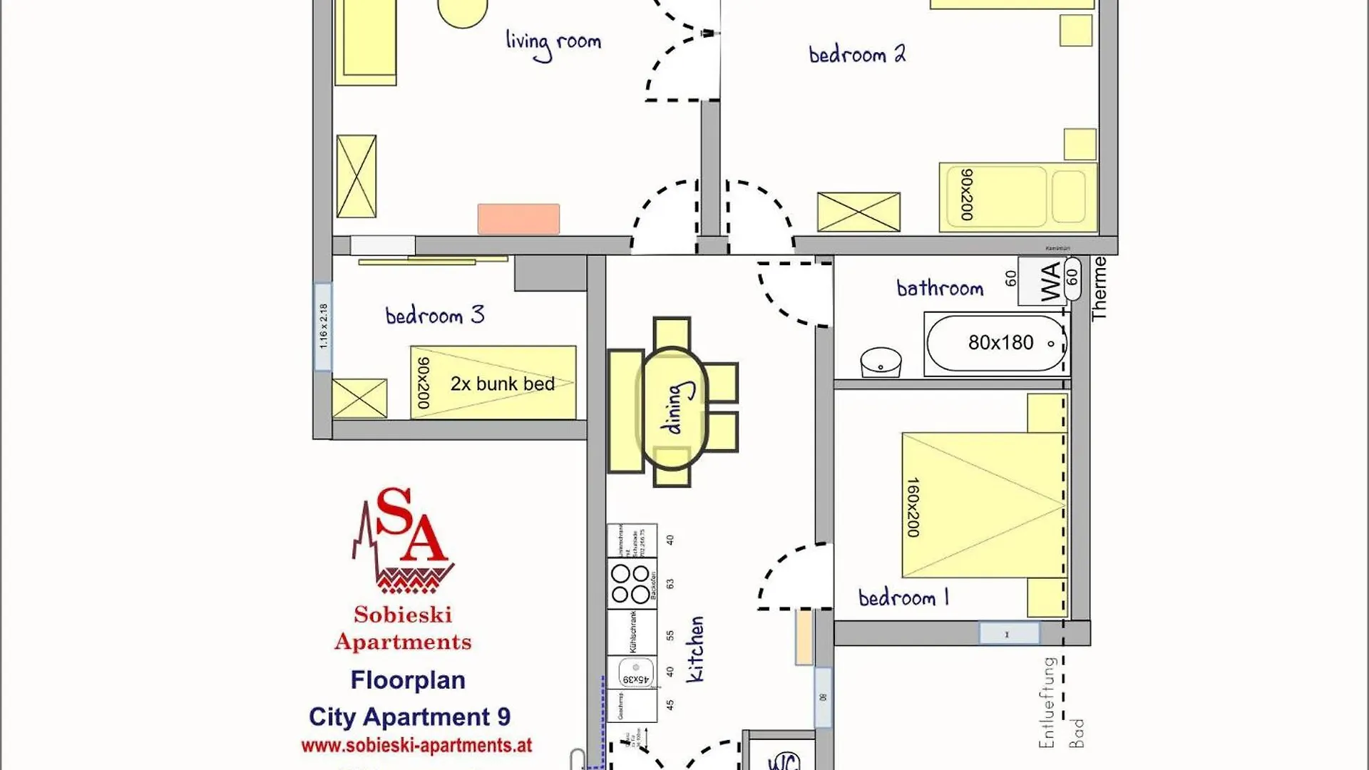 Sobieski Sigmund Freud Apartment Vienna